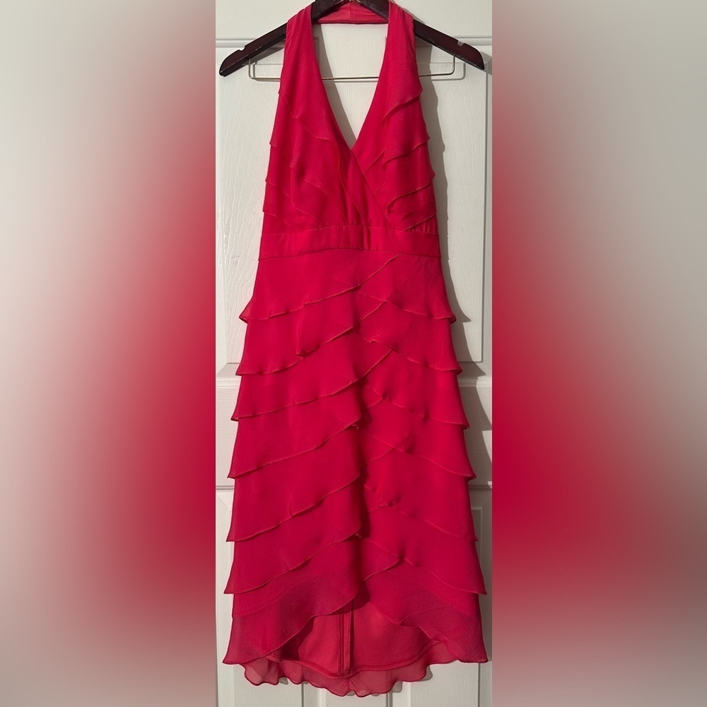 TADASHI Shoji 6P 100 SILK Sustainable Capsule Wedding Guest Romantic Fairy Dress